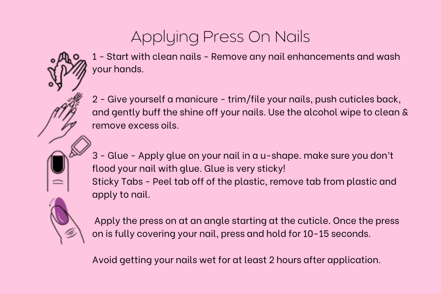 My Go To Press On Nail Application Routine