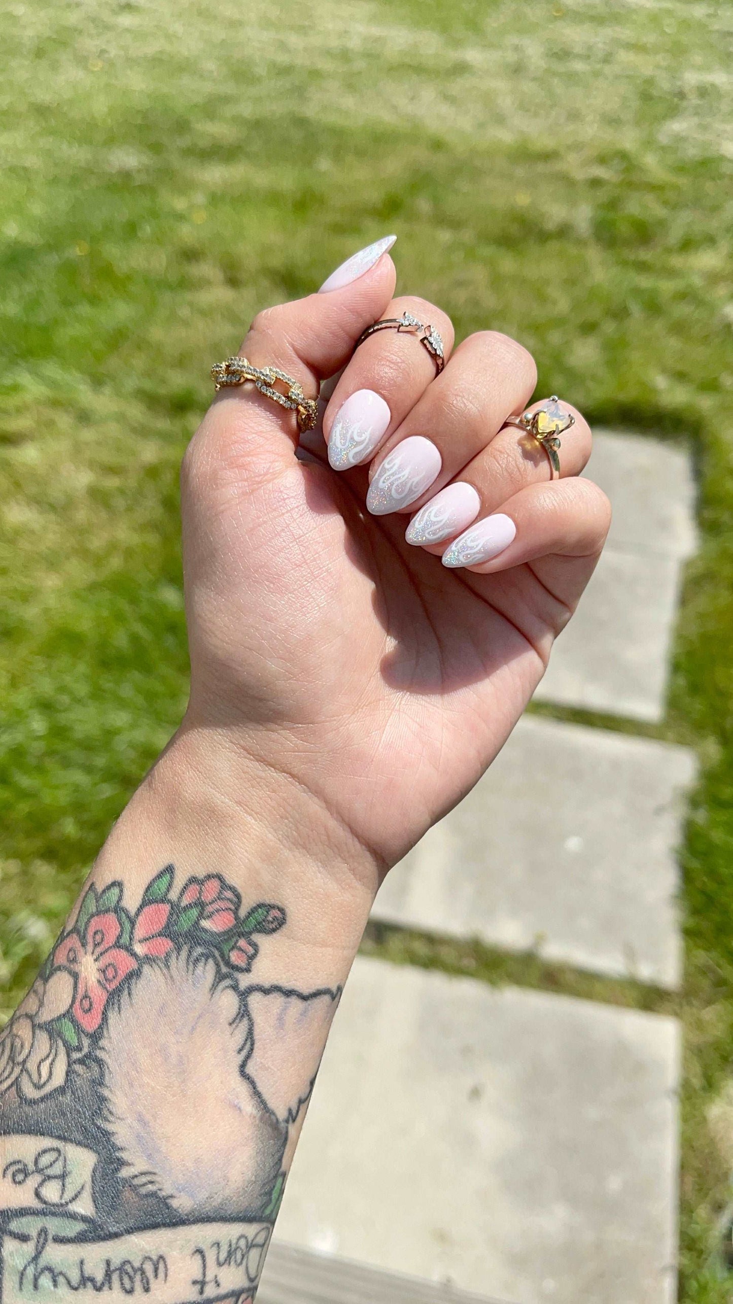 Chrome Flame Tips