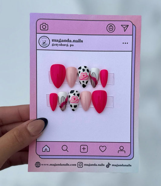 Pink Cowgirl Hat and Cactus