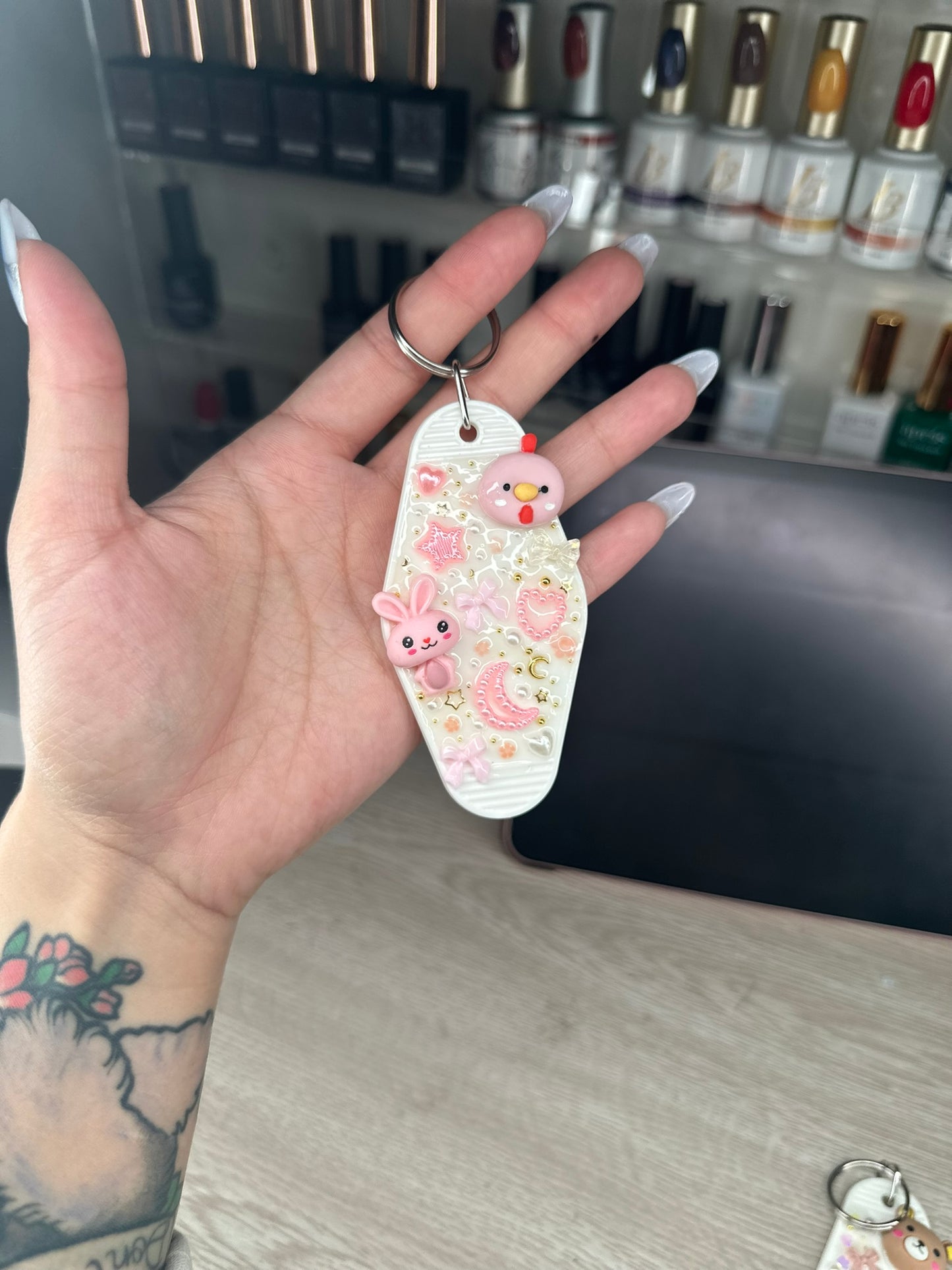 Light Pink Chicken & Bunny